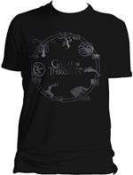 T-Shirt uomo Trono di Spade (Game of Thrones) Round Sigil