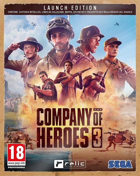 Company of Heroes 3 Launch Edition Metal Case - PC