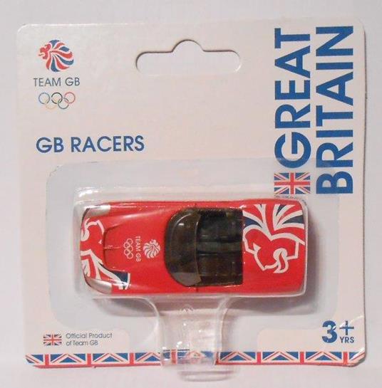 Corgi GB Racers GT Convertible Red London 2012 Diecast