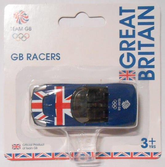 Corgi GB Racers GT Convertible Blue London 2012 Diecast - 2