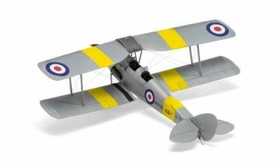 Dehavilland Dh82a Tiger Moth Plastic Kit 1:72 Model A02106 - 8