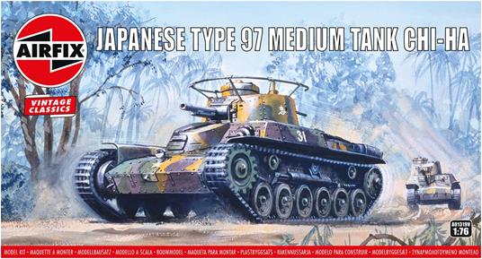 Airfix: Type 97 Chi Ha Japanese Tank