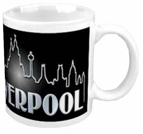 Tazza The Beatles. Liverpool Skyline