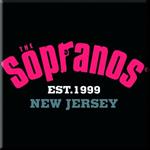 Magnete Sopranos. Collegiate Logo