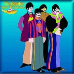 Magnete in metallo The Beatles. Sea Of Science