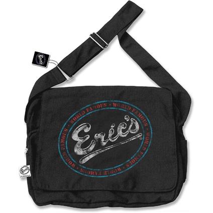 Borsa A Tracolla Eric'S Club Canvas. Logo