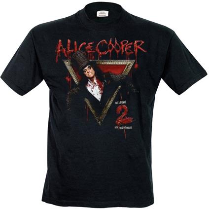 T-Shirt uomo Alice Cooper. Welcome to My Nightmare