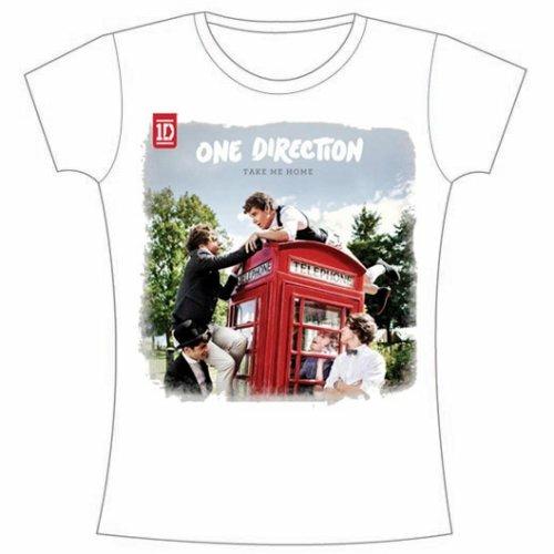 T-Shirt Donna One Direction. Take Me Home. Rough Edges