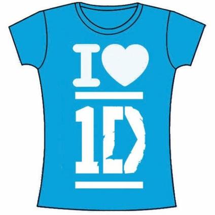 T-Shirt Donna One Direction. I Love