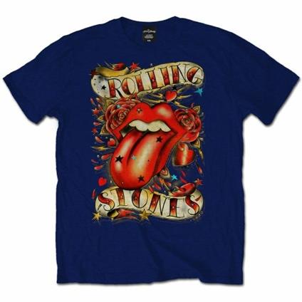 T-Shirt The Rolling Stones Men's Tee: Tongue & Stars