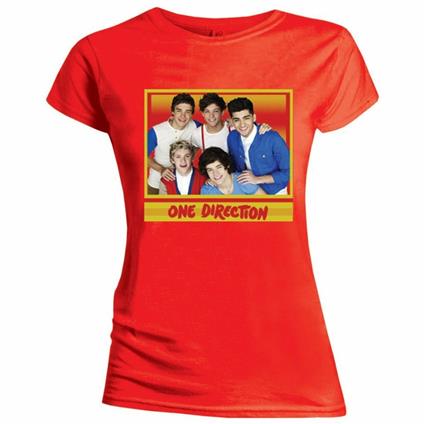 T-Shirt Donna One Direction. Cool Red