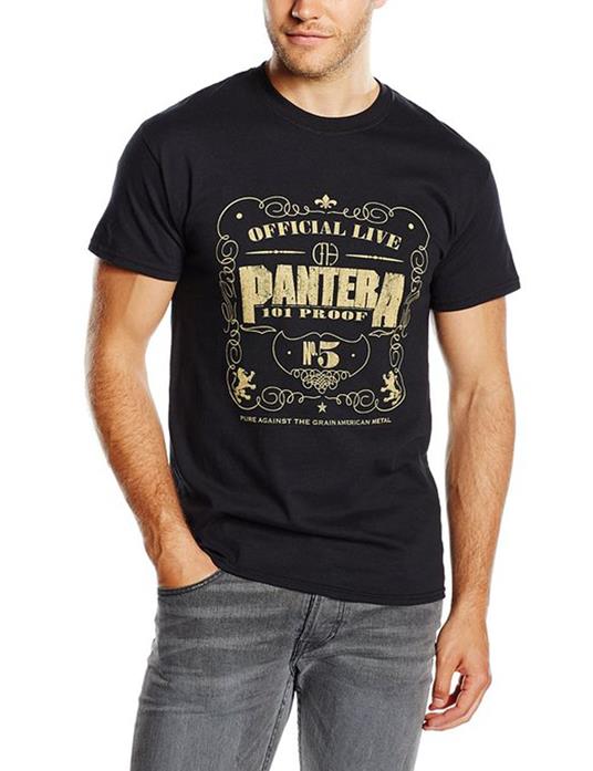 T-Shirt unisex Pantera. 101 Proof