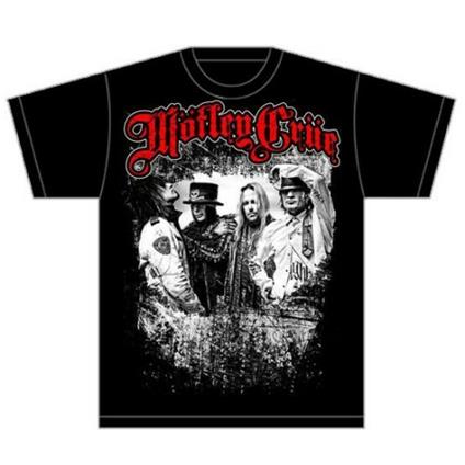 T-Shirt Motley Crue Men's Tee: Greatest Hits Bandshot