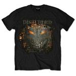 T-Shirt Disturbed Men's Tee: Fire Behind