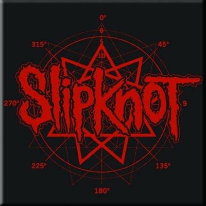 Magnete in metallo Slipknot. Logo