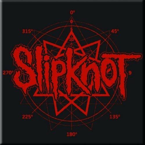 Magnete in metallo Slipknot. Logo