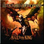 Magnete in metallo Avenged Sevenfold Hail To The King Fridge Magnet. Hail To The King