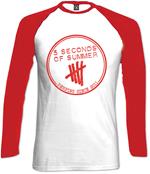 Maglia manica lunga uomo 5 Seconds of Summer. Derping Stamp Raglan