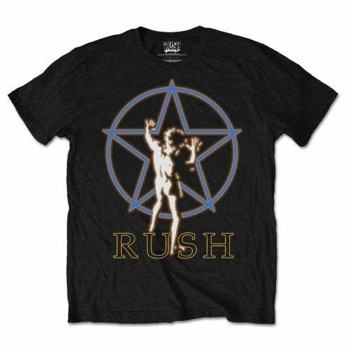 T-Shirt Rush Men's Tee: Star Man Glow