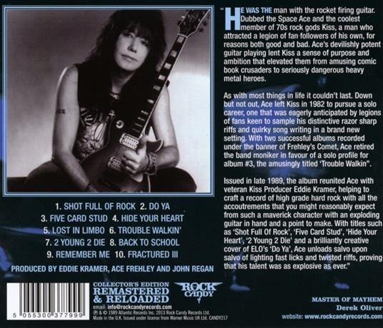 Trouble Walkin' - CD Audio di Ace Frehley - 2