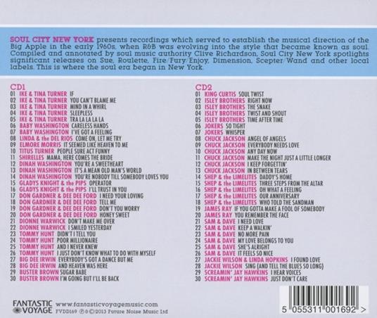 Soul City New York - CD Audio - 2