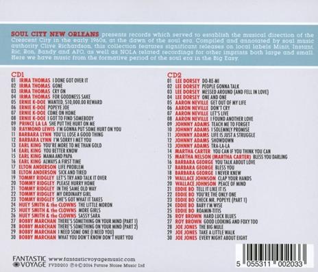 Soul City New Orleans - CD Audio - 2