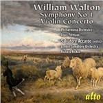 Sinfonia n.1 - Concerto per violino - CD Audio di William Walton