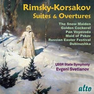 Suites & Overtures - CD Audio di Nikolai Rimsky-Korsakov,Evgeny Svetlanov