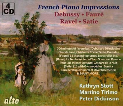 French Piano Impressions - CD Audio di Kathryn Stott