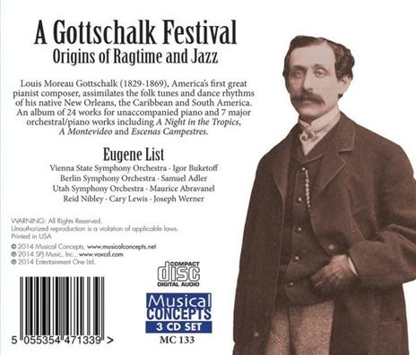 Gottschalk Festival - CD Audio di Louis Moreau Gottschalk - 2