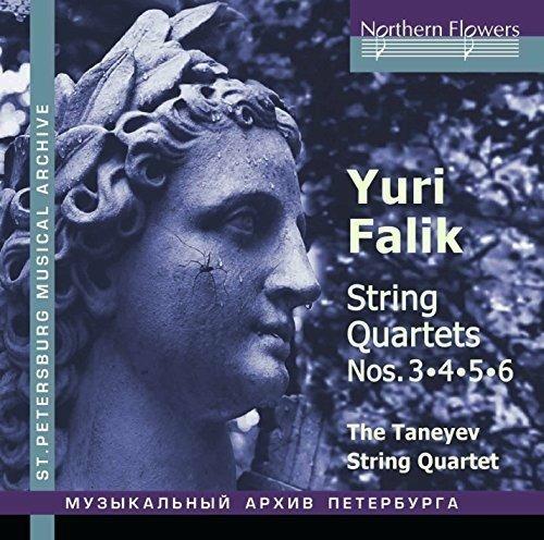 Quartetti per archi n.3, n.4, n.5, n.6 - CD Audio di Taneyev Quartet,Yuri Falik