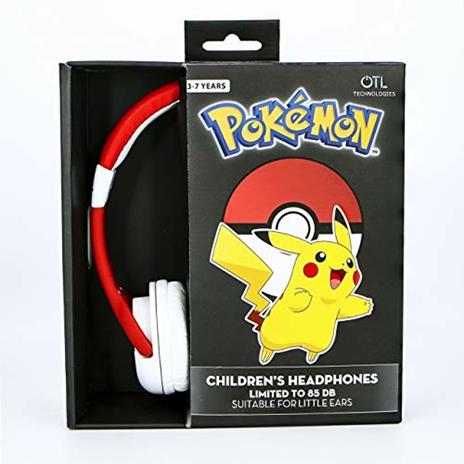 OTL-Cuffie-POKEMON POKEBALL CHILDREN'S-Bambino. - Not Machine Specific - 3