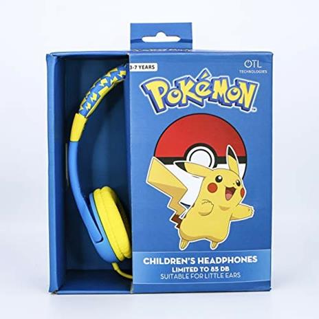 OTL-Cuffie-POKEMON PIKACHU CHILDREN'S -Bambino. - Not Machine Specific - 4