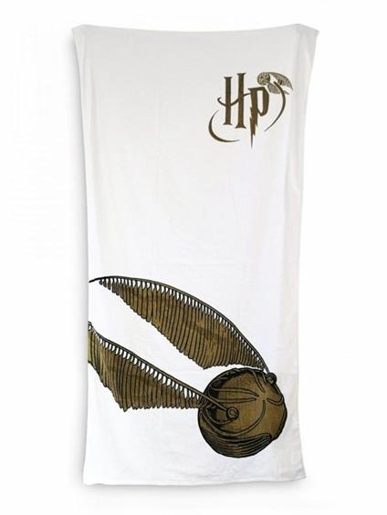 Golden Snitch Harry Potter Towel 75Cm X 150Cm Merchandise