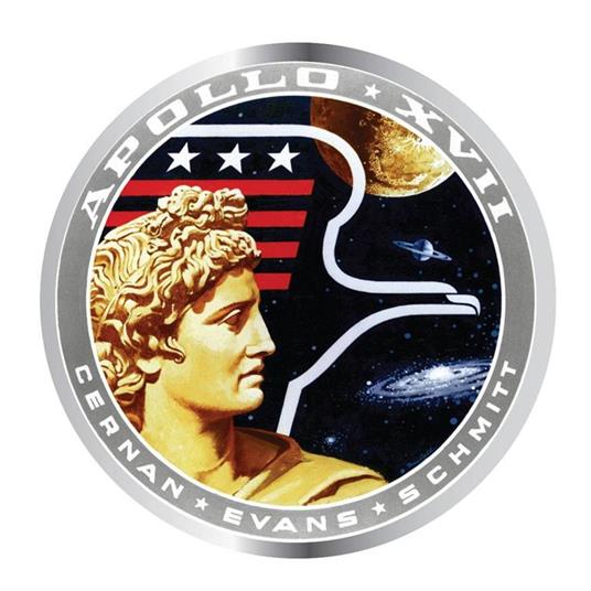 Distintivo Smaltato Nasa. Apollo XVII - 2