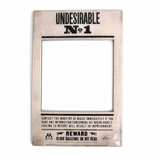 Cornice manifesto Harry Potter Indesiderabile n1. Undesirable n1