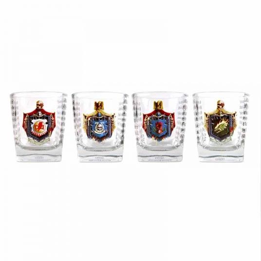 Chapter Warhammer. Glass Set Of 4. Tumblers. Warhammer