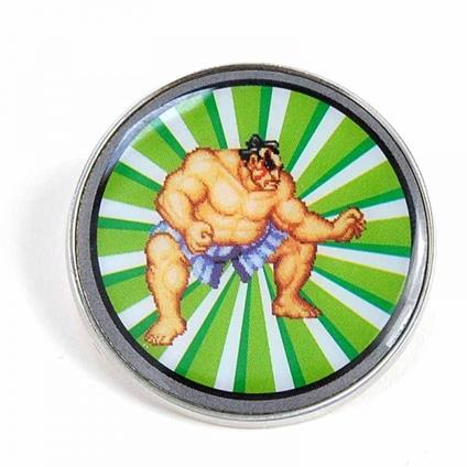 Capcom. Enamel Pin Badge. Capcom. E Honda