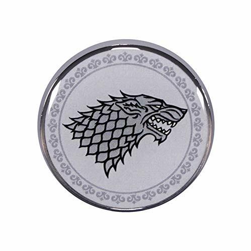 Spilla Smaltata Game Of Thrones. Stark Pin Badge Enamel - Half Moon Bay -  Idee regalo | IBS