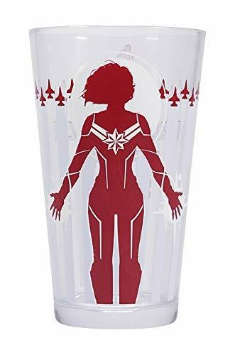 Marvel. Captain Marvel Glassware