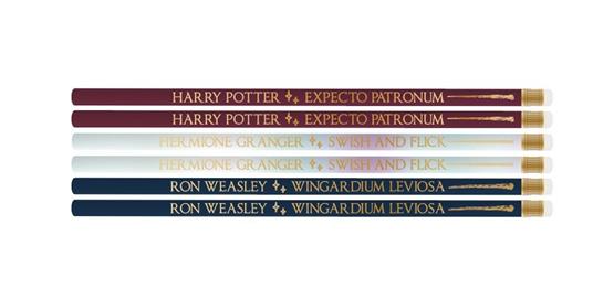 Harry Potter Pencils Set Of 6 Harry Potter