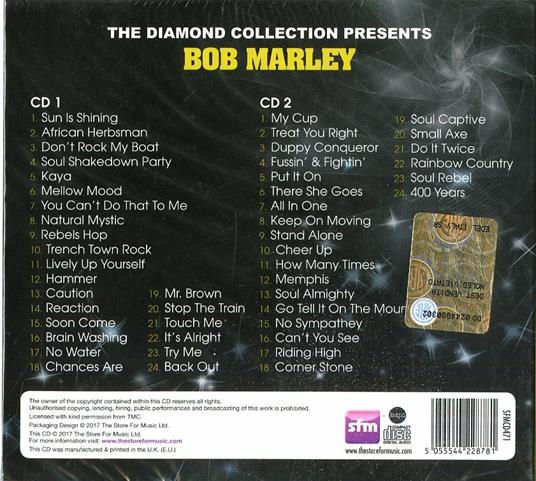 Diamonds Are Forever (Digipack) - CD Audio di Bob Marley - 2