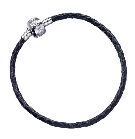 Braccialetto Harry Potter: Black Leather Charm Bracelet 19Cm - 2