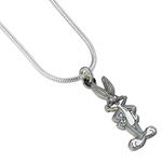 Looney Tunes Pendant & Necklace Bugs Bunny (silver plated)