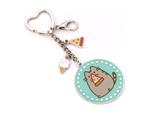 Pusheen Portachiavi Blue Pizza Carat Shop, The