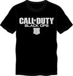 T-Shirt Call of Duty Black OPS IIII-Logo Tg.S