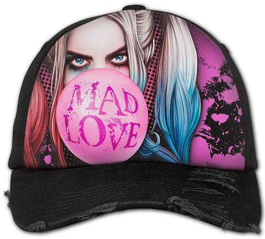 Cappellino Spiral: Harley Quinn - Mad Love - Baseball Cap Distressed With Metal Clasp