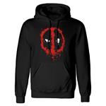 Marvel: Deadpool - Splat (Felpa Con Cappuccio Unisex Tg. L)