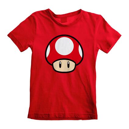 T-Shirt Kids 7-8 Years Nintendo: Super Mario - Power Up Mushroom