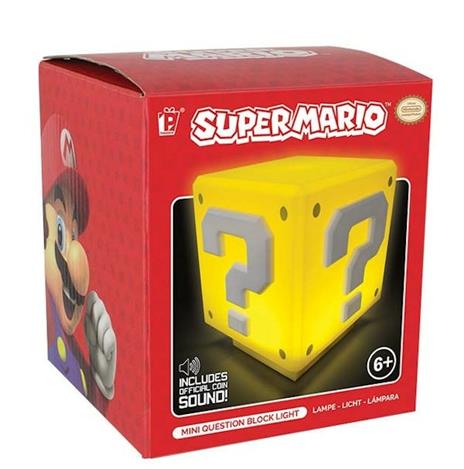 Lampada Super Mario Mini Question Block - 4